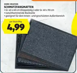 Hofer Home creation schmutzfangmatten Angebot