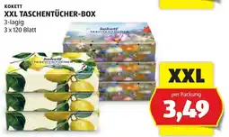 Hofer Kokett xxl taschentücher-box Angebot