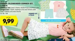 Hofer Lily & dan kinder-/kleinkinder-sommer-set, 4-teilig Angebot