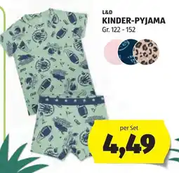 Hofer L&d kinder-pyjama Angebot