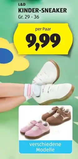 Hofer L&d kinder-sneaker Angebot