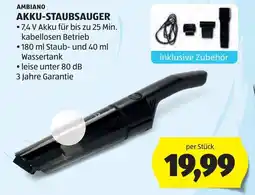 Hofer Ambiano akku-staubsauger Angebot