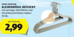 Hofer Home creation kleiderbügel beflockt Angebot