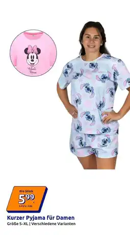 Action Kurzer Pyjama für Damen Angebot