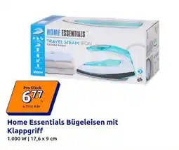 Action Home Essentials Bügeleisen mit Klappgriff Angebot