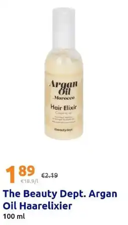 Action The Beauty Dept. Argan Oil Haarelixier Angebot