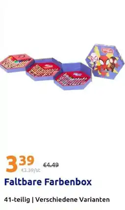 Action Faltbare Farbenbox Angebot