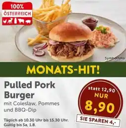 Interspar Pulled Pork Burger Angebot
