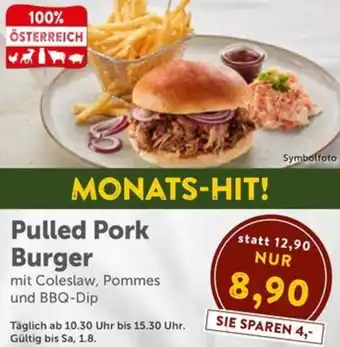 Interspar Pulled Pork Burger Angebot
