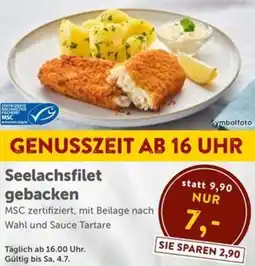 Interspar Seelachsfilet gebacken Angebot
