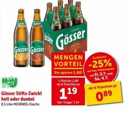 Interspar Gösser Stifts-Zwickl Angebot