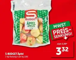 Interspar S-BUDGET Äpfel Angebot