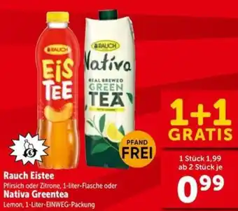 Interspar Rauch Eistee Angebot
