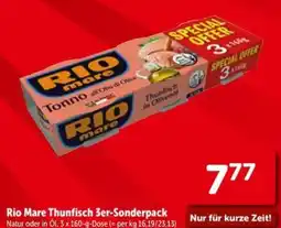 Interspar Rio Mare Thunfisch 3er-Sonderpack Angebot