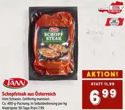 Interspar Schopfsteak aus Österreich Angebot
