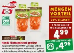 Interspar Hendl-Filetschnitzerl gewürzt Angebot