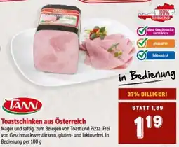 Interspar Toastschinken aus Österreich Angebot