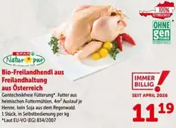 Interspar Bio-Freilandhendlaus Freilandhaltung aus Österreich Angebot