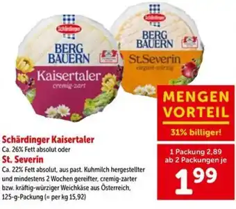 Interspar Schärdinger Kaisertaler Angebot