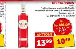 Interspar Sarti Rosa Aperitivo Angebot