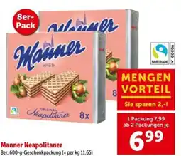Interspar Manner Neapolitaner Angebot