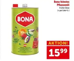 Interspar Bona feinstes Pflanzenöl Angebot