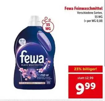 Interspar Fewa Feinwaschmittel Angebot