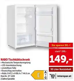 Interspar NABO Tischkühlschrank Angebot