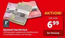 Interspar Baumwoll-Geschirrtuch Angebot