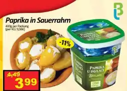 Wurstico Paprika in Sauerrahm Angebot
