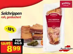 Wurstico Selchrippen roh, geräuchert Angebot