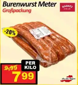 Wurstico Burenwurst Meter Angebot