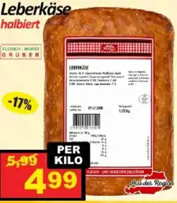 Wurstico Leberkäse halbiert Angebot