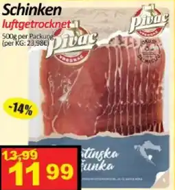 Wurstico Schinken luftgetrocknet Angebot