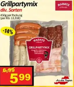 Wurstico Grillpartymix div. Sorten Angebot
