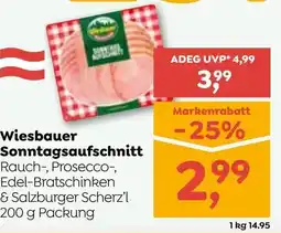 ADEG Wiesbauer Sonntagsaufschnitt Angebot