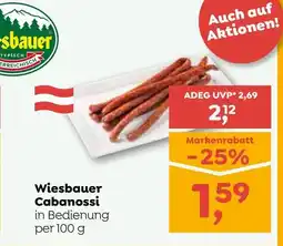 ADEG Wiesbauer Cabanossi Angebot