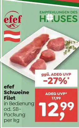 ADEG efef Schweine Filet Angebot