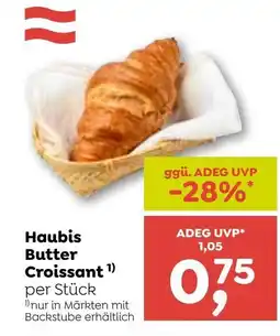 ADEG Haubis Butter Croissant Angebot