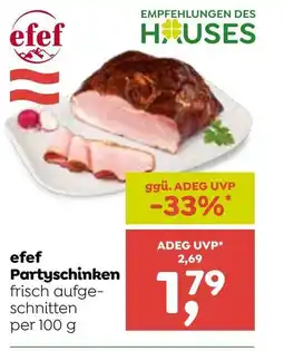 ADEG efef Partyschinken Angebot