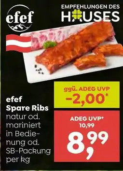 ADEG efef Spare Ribs Angebot