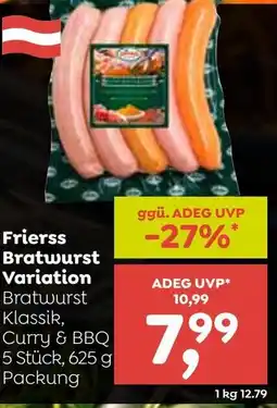 ADEG Frierss Bratwurst Variation Angebot