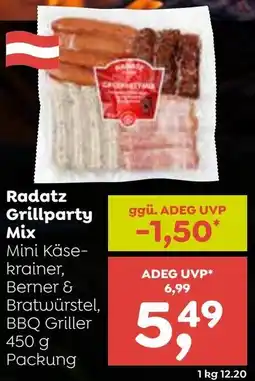 ADEG Radatz Grillparty Angebot