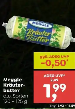 ADEG Meggle Kräuter- butter Angebot