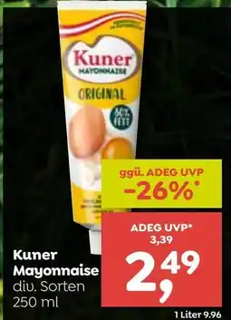 ADEG Kuner mayonnaise Angebot