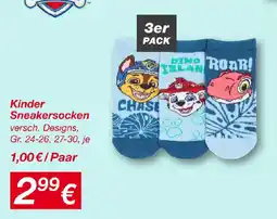 KiK Kinder sneakersocken Angebot