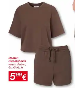 KiK Damen Sweatshorts Angebot