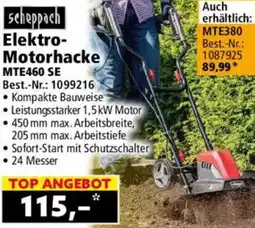 Norma Elektro- Motorhacke MTE460 SE Angebot