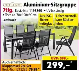 Norma CHILLROI Aluminium-Sitzgruppe Angebot