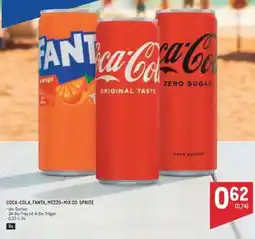 Metro COCA-COLA, FANTA, MEZZO-MIX OD. SPRITE Angebot